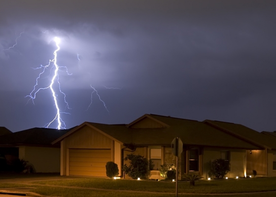 A single bolt of lightning can cause massive structural and property damage, both inside and outside of a home, apartment or business.  InsurTexas can help insure and protect your most valuable assets.